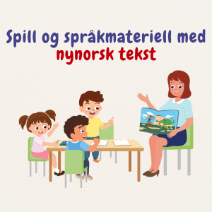 Spill med nynorsk tekst